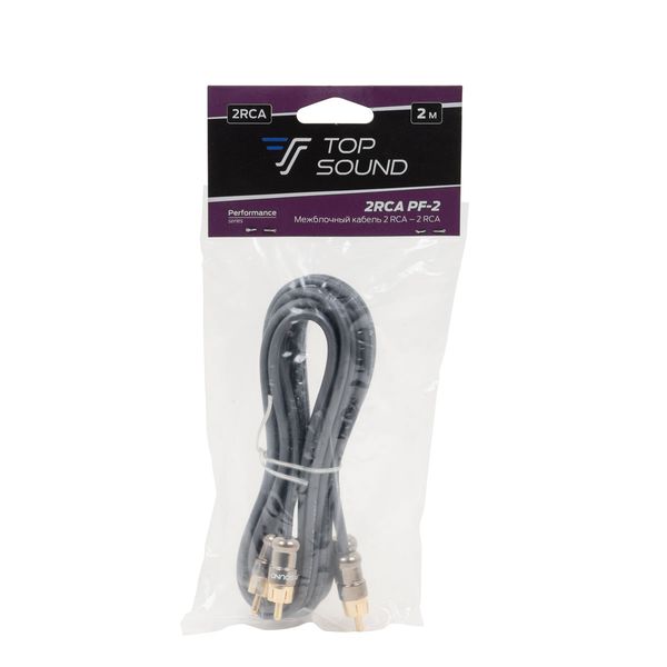 Межблочный кабель Top Sound 2RCA PF-2 (2 м.)