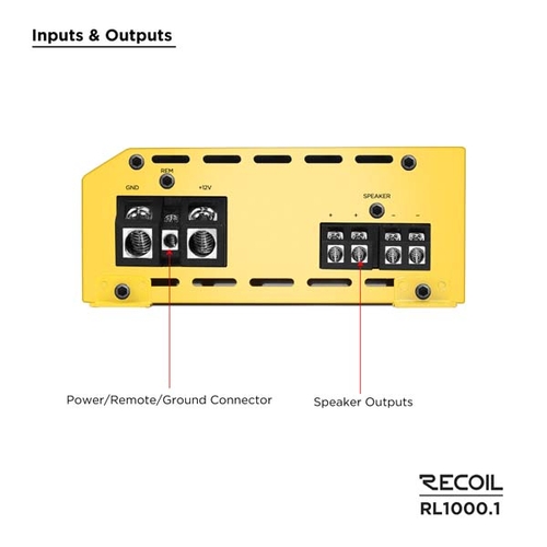 Усилитель Recoil RL1000.1