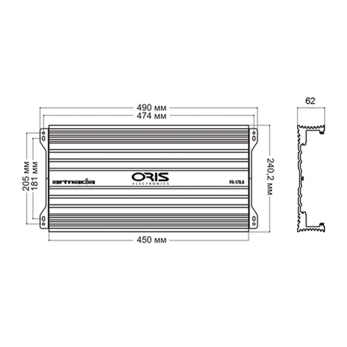 Усилитель Oris PA-180.4