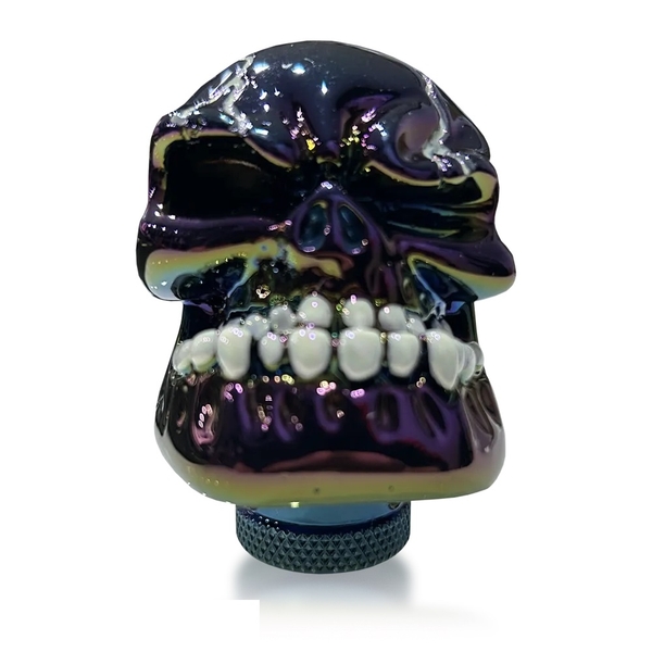 Ручка КПП NTS AUTO Череп Хамелеон (0672 C-GR)