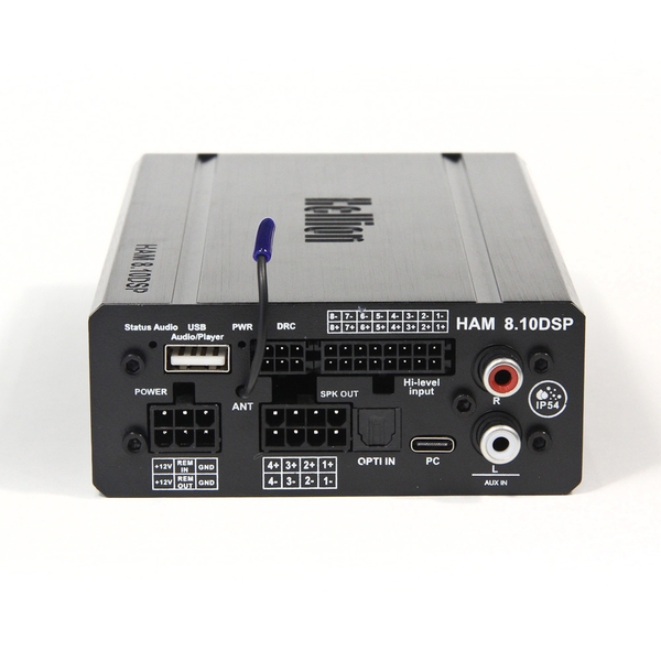 Усилитель с процессором Hellion HAM 8.10 DSP (4х80вт)