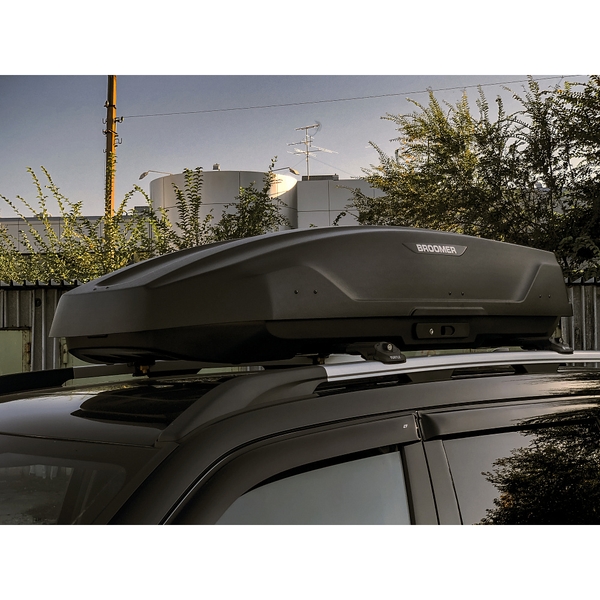 Автобокс Broomer Trekka 450л (U-скоба) текстурный АБС