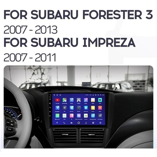 Установочный комплект Subaru Forester 3 SH (2007-2013) 9 дюймов 