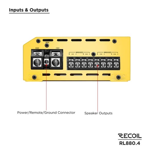 Усилитель Recoil RL880.4