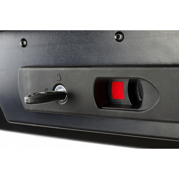 Автобокс Broomer Venture XL 500л (Fast Mount крабы+усилитель) АБС ПММА черный глянец