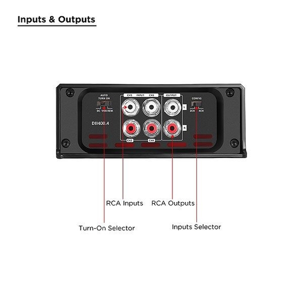 Усилитель Recoil DII400.4 (4x60)