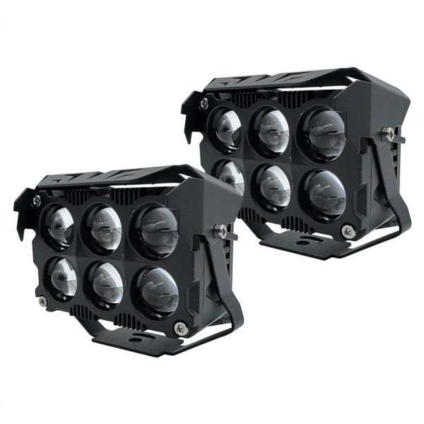 Фары диодные NTS AUTO с СТГ 6LED-72W-WY