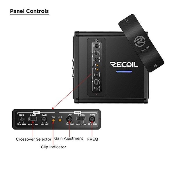 Усилитель Recoil DII700.4 (4x95)