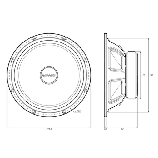Акустика Swat REV-80Pro