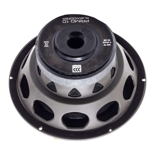 Сабвуфер Morel Primo 104