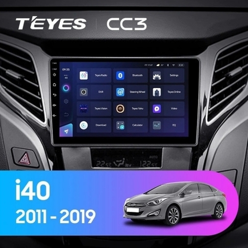 Установочный комплект Hyundai i40 (2011-2019) 9 дюймов 