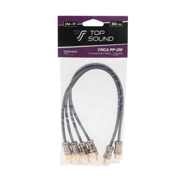 Y-разветвители Top Sound YRCA PF-2M (1F2M)