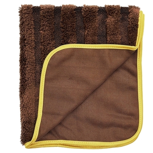 Гибридная односторонняя микрофибра для сушки LERATON HYBRID CHOCO MF2HC 60x50
