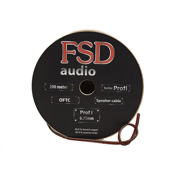 Акустический кабель FSD audio PROFI 0,75 mm^2
