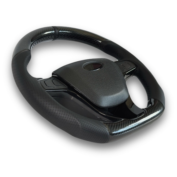 Руль анатомический "ПроБарс" для Лада Нива Legend (Карбон\Экокожа)