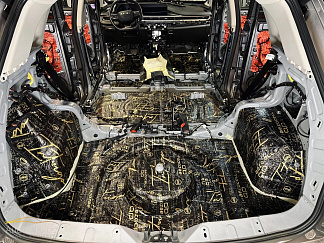 Полная шумоизоляция салона Exeed LX