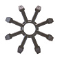 Защитный гриль Kicker CWR10G (25см)