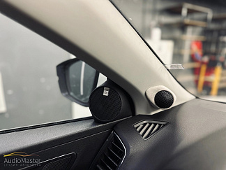 В работе побывал автомобиль Skoda Karoq, для установки аудиосистемы ориентированной на качество звука