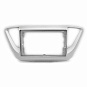 Переходная рамка Carav 22-784 (Hyundai Solaris 2017+) 9 дюймов Silver