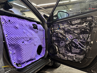 Шумоизоляция и автозвук в Geely Atlas Pro