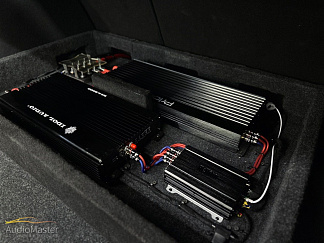 Монтаж аудиосистемы и шумоизоляции в автомобиль Solaris KRS