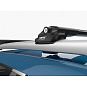 Багажник на рейлинги Turtle AIR 1 Black 106 см (черный)