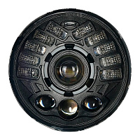 Передние фары НИВА 7" NTS AUTO с ДХО (DH-C302)