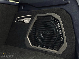 Дооснащение аудиосистемы сабвуферным звеном в Haval F7