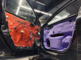 Шумоизоляция дверей в автомобиле Renault Arkana