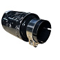 Насадка на глушитель AKRAPOVIC (закрытого типа) 51-89мм (кованый карбон, черная)