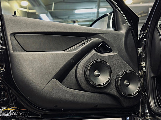 В автомобиле Lada Granta мы произвели установку громкой, повседневной аудиосистемы