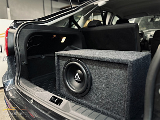 Установка автозвука и шумоизоляция дверей в автомобиле Lada Granta